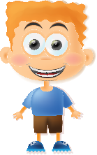 Pedrinho, sorridente